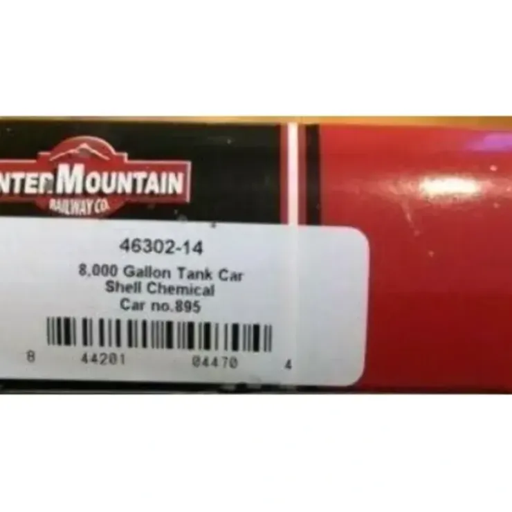 InterMountain 46302-14 HO Shell Chemical 8000 Gallon Tank Car # 895 - Your Source for Gaming Essentials