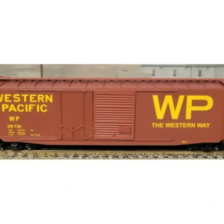InterMountain 45614-02 HO Western Pacific 50' Double Door Box Car #35721 LN/Box - Your Source for Gaming Essentials