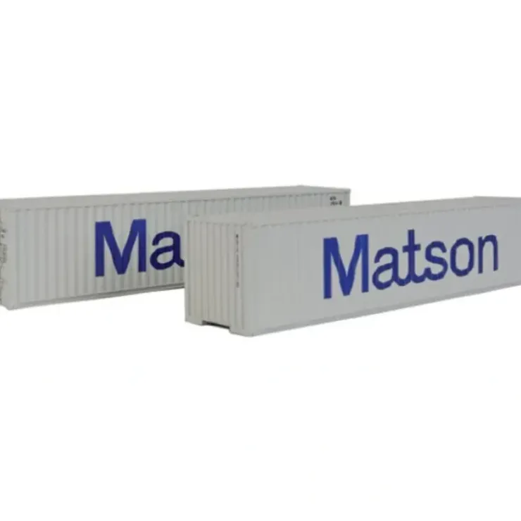 InterMountain 30263 Matson 40' Corrugated Container (Pack of 2) - Your Source for Gaming Essentials