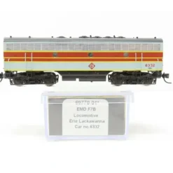 InterMountain 69779-01 N Scale Erie Lackawanna B Unit Diesel Locomotive # 6332 LN/Box - Your Source for Gaming Essentials