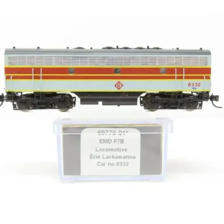 InterMountain 69779-01 N Scale Erie Lackawanna B Unit Diesel Locomotive # 6332 LN/Box - Your Source for Gaming Essentials