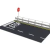 Italeri 3864 1:24 Guard Rail & Road Section Display - Your Source for Gaming Essentials