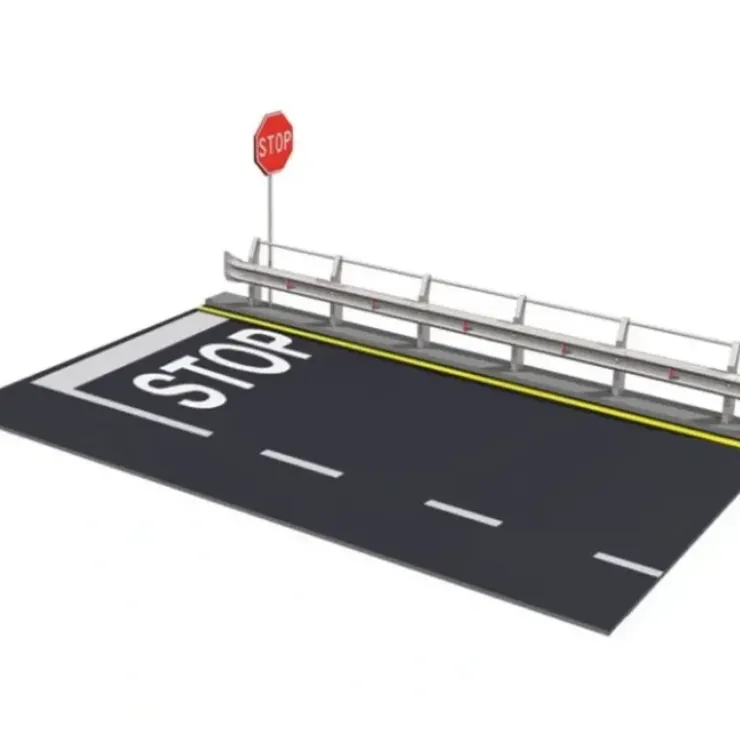 Italeri 3864 1:24 Guard Rail & Road Section Display - Your Source for Gaming Essentials