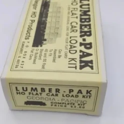 Jaeger HO Products 6820 HO Georgia-Pacific Bulkhead Flat Car Lumber Load Kit - Your Source for Gaming Essentials