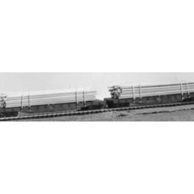 Jaeger HO Products 2300 HO Utility Pole Flat Car Load Twin Kit - Your Source for Gaming Essentials