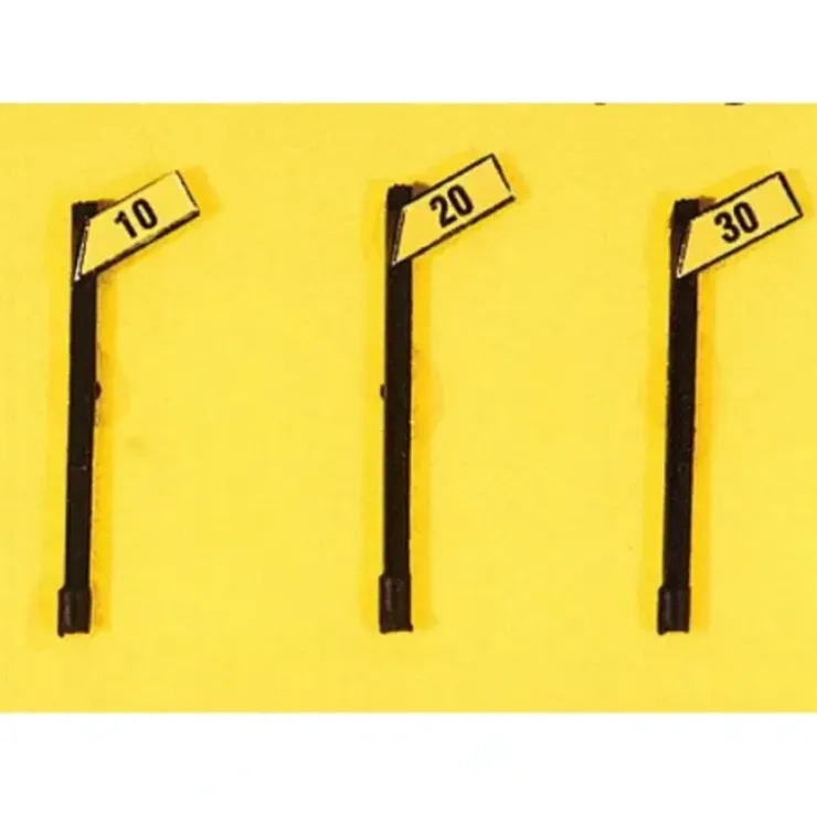 JL Innovative Design 843 HO Angled Speed Signs Slow Set (Pack of 3) - Your Source for Gaming Essentials