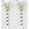 JL Innovative Design 858 HO Custom Tiger Striped Steam Era Crossbuck & Stop (2) - Your Source for Gaming Essentials