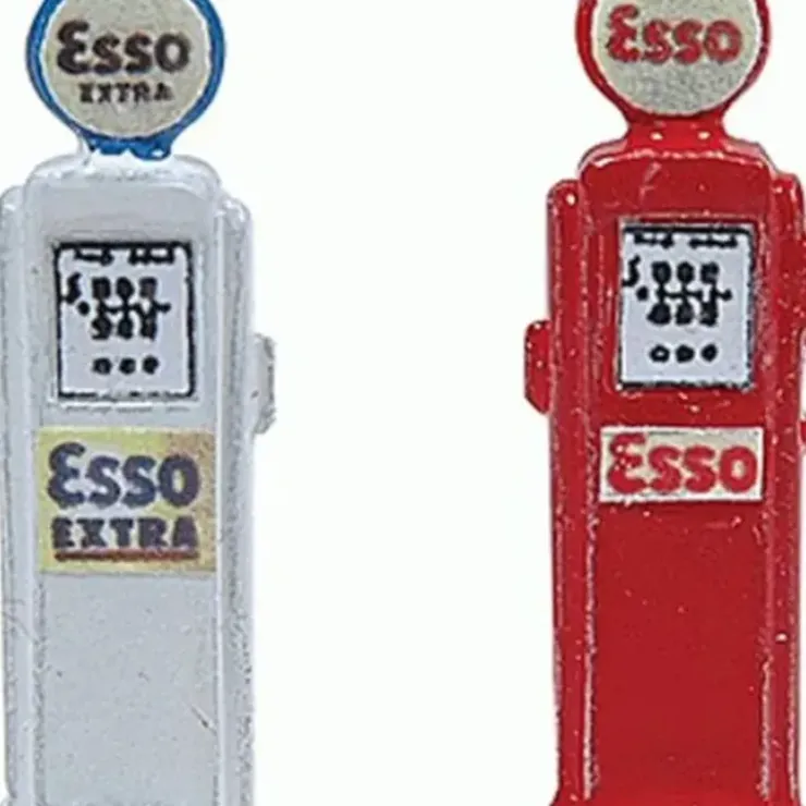 JL Innovative Design 587 HO Esso Deluxe Custom Gas Pumps (Pack of 2) - Your Source for Gaming Essentials
