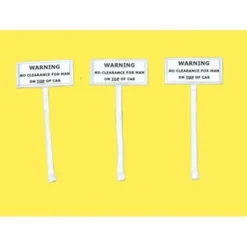 JL Innovative Design 850 HO No Clearance Man on Top of Car Sign Set (Pack of 3) - Your Source for Gaming Essentials