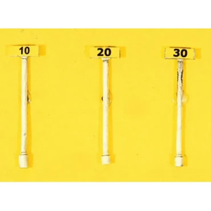JL Innovative Design 841 HO Rectangle Speed Signs Slow Set (Pack of 3) - Your Source for Gaming Essentials