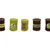 JL Innovative Design 568 HO Red & Yellow Gilmore Custom Oil Barrels (Pack of 5) - Your Source for Gaming Essentials