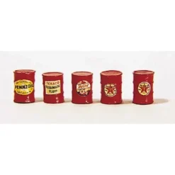 JL Innovative Design 313 HO Scale Red Barrels (Pack of 5) - Your Source for Gaming Essentials
