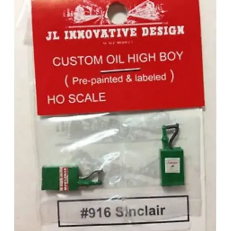 JL Innovative Design 916 HO Sinclair Oil Custom Oil Highboy (Pack of 2) - Your Source for Gaming Essentials