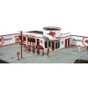 JL Innovative Design 431 HO Storm Lake Mobil Vintage Gas Station Wooden Kit - Your Source for Gaming Essentials