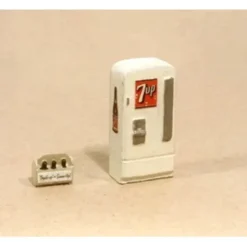JL Innovative Design 732 HO White 7UP Upright Soda Machine - Your Source for Gaming Essentials