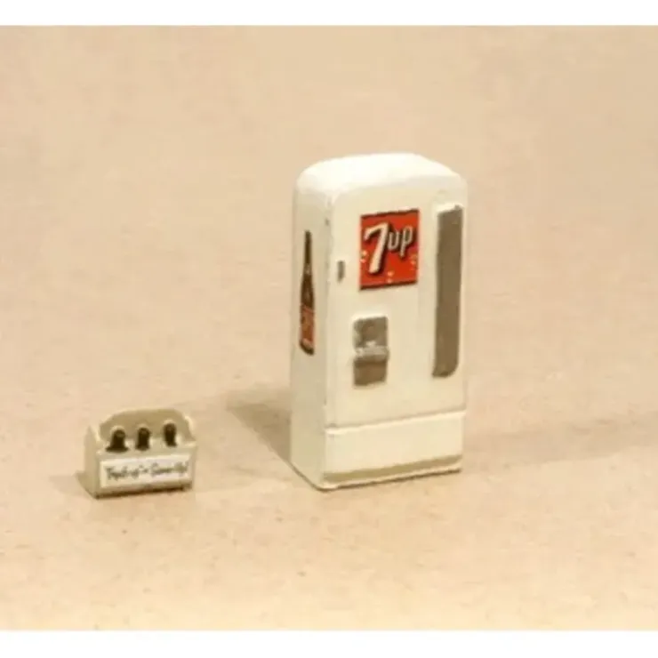 JL Innovative Design 732 HO White 7UP Upright Soda Machine - Your Source for Gaming Essentials