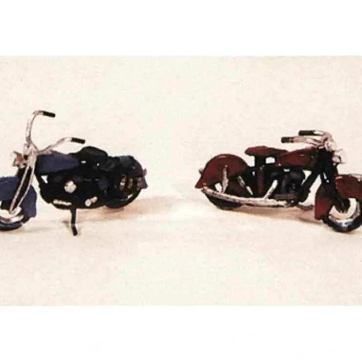 JL Innovative Design 902 1:87 1947 Motorcycles w/Saddlebag Kit (Set of 2) - Your Source for Gaming Essentials