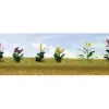 JTT Scenery Products 95563 HO 5/8" Assorted Flower Plants Set #4 (Pack of 10) - Your Source for Gaming Essentials
