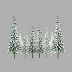 JTT Scenery Products 92007 HO 4-6" Super Scenic Snow Pine Tree (Pack of 24) - Your Source for Gaming Essentials