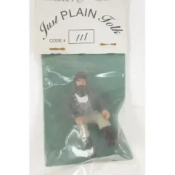 Just Plain Folk 111 Man with Brown Hat Sitting - Your Source for Gaming Essentials