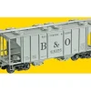 Kadee 8648 HO Baltimore & Ohio PS-2 2-Bay Covered Hopper #631155 - Your Source for Gaming Essentials