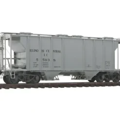 Kadee 8040 HO Illinois Central PS-2 2-Bay Covered Hopper #55038 - Your Source for Gaming Essentials