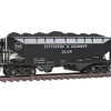 Kadee 7051 HO Pittsburg & Shawmut 50-Ton Offset 2-Bay Open Hopper #3136 - Your Source for Gaming Essentials
