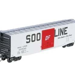Kadee 6121 HO Soo 50' PS-1 Boxcar with 9' Youngstown Door Assembled #177540 - Your Source for Gaming Essentials