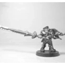Tabletop Miniatures>Karnak The Cleaver-Dwarf Berserker #07-008 Classic Ral Partha Fantasy RPG Metal - Your Source for Gaming Essentials