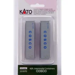 Kato 23-507D N Scale Cosco 40' Intermodal Container Set (Set of 2) - Your Source for Gaming Essentials