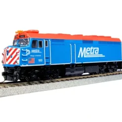Kato 37-6572 HO Chicago Metra EMD F40PH Diesel Locomotive Standard DC #160 - Your Source for Gaming Essentials