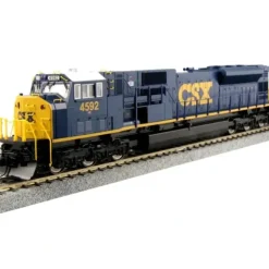 Kato 37-6372 HO CSX Dark Future EMD SD80MAC Diesel Locomotive #4592 - Your Source for Gaming Essentials