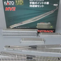 Kato 3-112 HO HV2 Passing Siding Track Set with #6 Manual Turnout - Your Source for Gaming Essentials