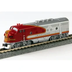 Kato 176-1110 N ATSF Warbonnet F3A Diesel Locomotive Standard DC #19C - Your Source for Gaming Essentials