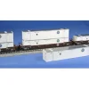 Kato 106-6164 N BNSF Maxi-IV 53' Stack Car #253791 w/BNSF Containers - Your Source for Gaming Essentials