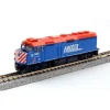 Kato 176-9103 N Chicago Metra F40PH Diesel Locomotive Standard DC #163 - Your Source for Gaming Essentials