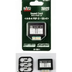 Kato 22-202-1 N FEF-3 and GS-4 Heavy Steam Sound Card - Your Source for Gaming Essentials