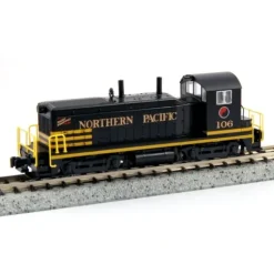 Kato 176-4372-1 N Northern Pacific EMD NW2 Diesel Switcher w/ DCC #106 - Your Source for Gaming Essentials