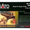 Kato 106-076 N Santa Fe Super Chief Passenger Cars (Set of 8) - Your Source for Gaming Essentials