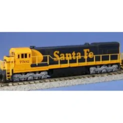 Kato 176-0931 N Santa Fe Warbonnet U23C Diesel Locomotive #7502 - DCC Ready - Your Source for Gaming Essentials