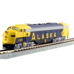 Kato 176-5320 N Scale Alaska Railroad EMD E8A Diesel Locomotive #2401 - Your Source for Gaming Essentials