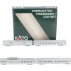Kato 106-1603 N Scale ATSF Corrugated Passenger Car (Set B) LN/Box - Your Source for Gaming Essentials