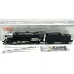 Kato 126-0200 N Scale Undecorated 2-8-2 Heavy Mikado Steam Locomotive & Tender - Your Source for Gaming Essentials