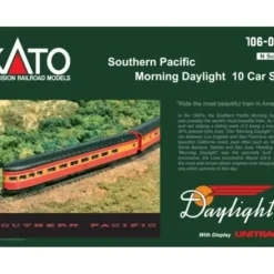 Kato 106-061 N Southern Pacific Morning Daylight 10-Car Passenger Set - Your Source for Gaming Essentials