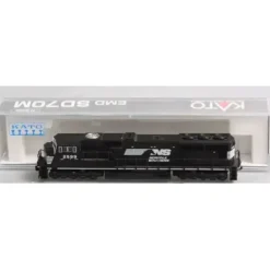 Kato 176-7502 NS SD70M Black w/White Face Diesel Locomotive #2599 LN/Box - Your Source for Gaming Essentials