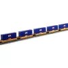 Kato 106-6141 N TTX 5-Unit Stack Car #75067 w/40' APL Containers - Your Source for Gaming Essentials