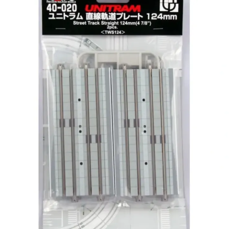 Kato 40-020 N Unitram 4-7/8" Street Straight Track (Pack of 2) - Your Source for Gaming Essentials