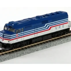 Kato 176-9002 N Virginia Railway Express EMD F40PH Diesel Loco Standard DC #V34 - Your Source for Gaming Essentials