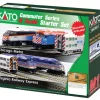 Kato 106-0034 Virginia Railway Express F40PH N Gauge Diesel Electric Train Set - Your Source for Gaming Essentials