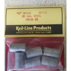Keil-Line Products 48151 55 Gallon Steel Drum (Pack of 6) - Your Source for Gaming Essentials